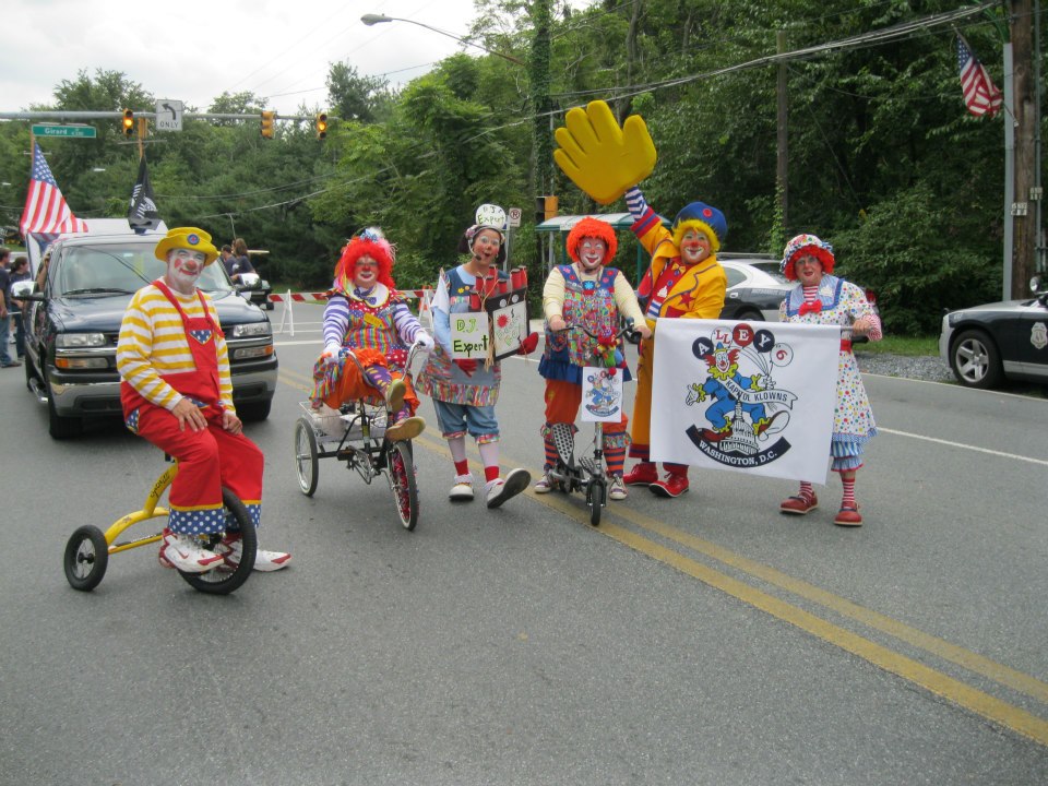 Gaithersburg Labor Day Parade Kapitol Klowns